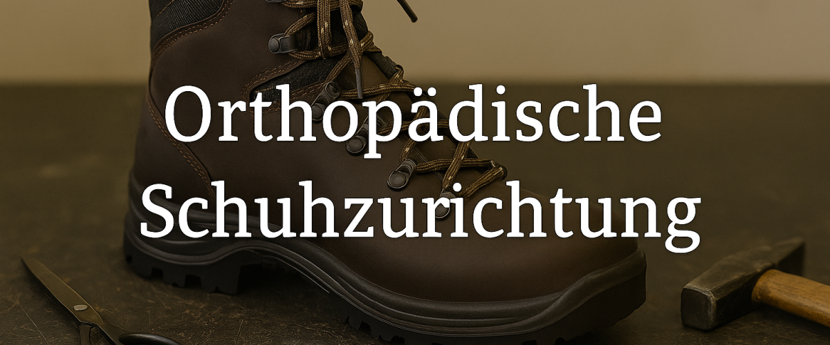 schuhzurichtung leistungen